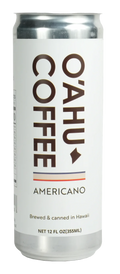 Oahu Coffee Americano can