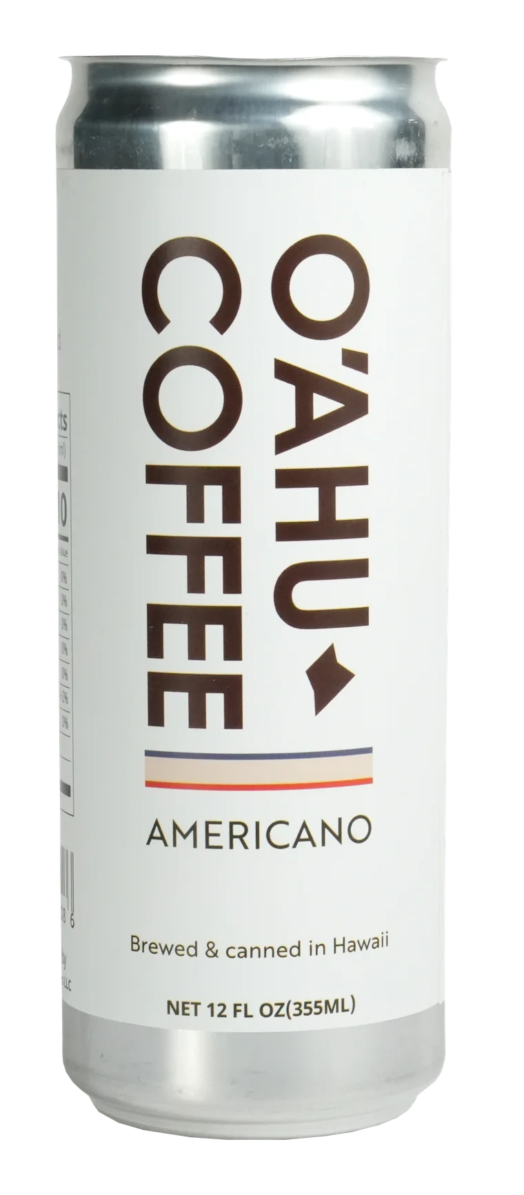 Oahu Coffee Americano can