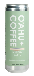 Oahu Coffee Matcha Latte can