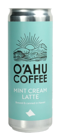 Oahu Coffee Mint Cream Latte can