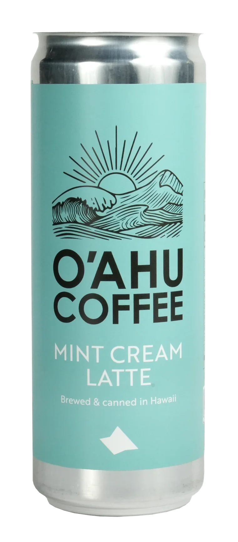 Oahu Coffee Mint Cream Latte can
