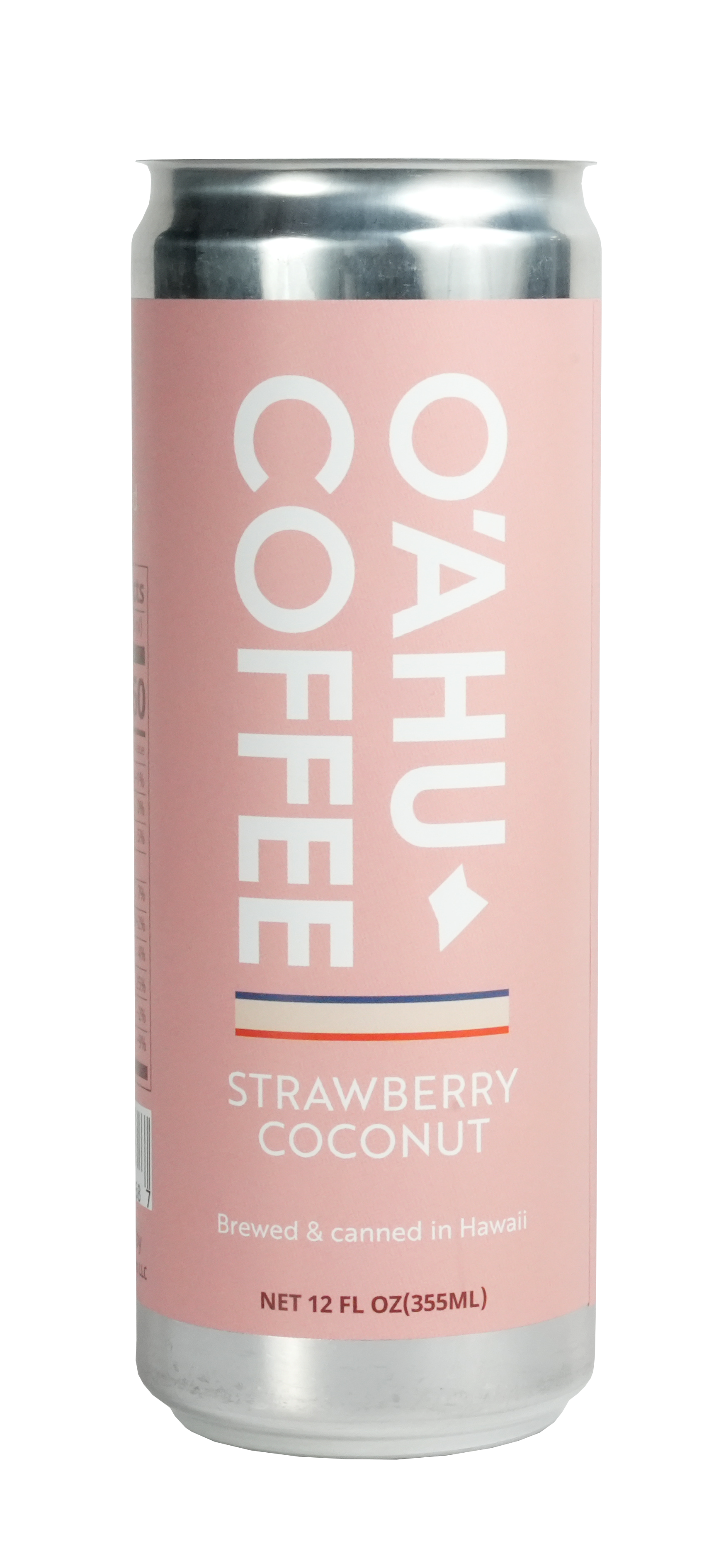 Oahu Coffee Strawberry Coconut can